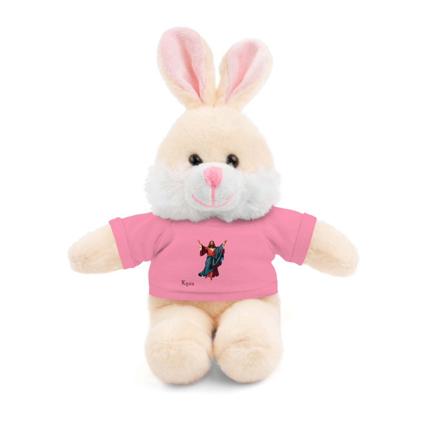 Stuffed Animals with Christ Jesus Tee