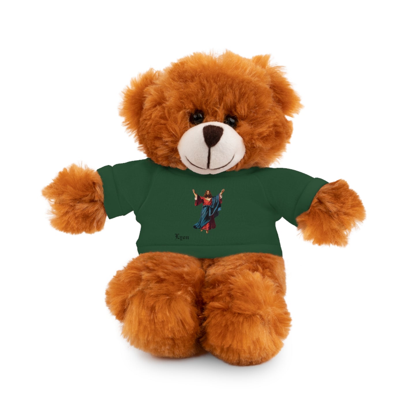 Stuffed Animals with Christ Jesus Tee