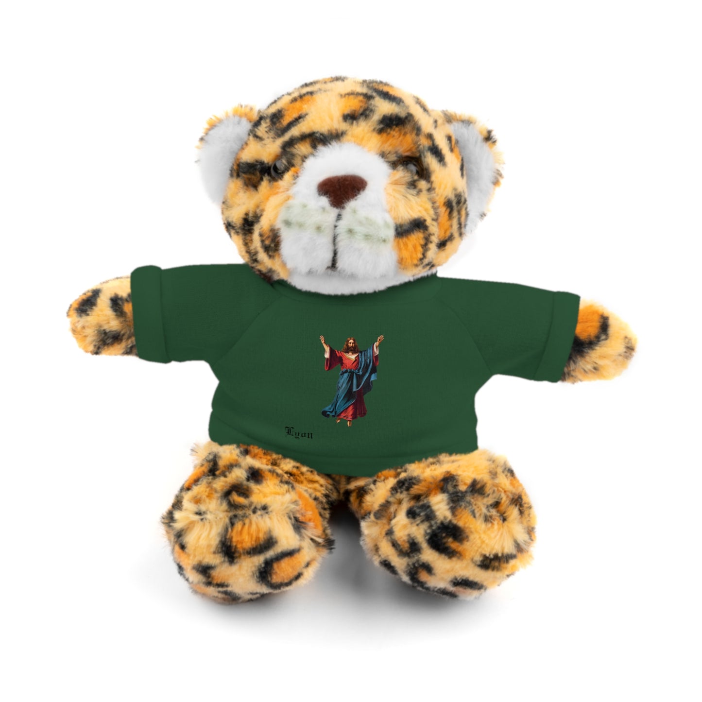 Stuffed Animals with Christ Jesus Tee