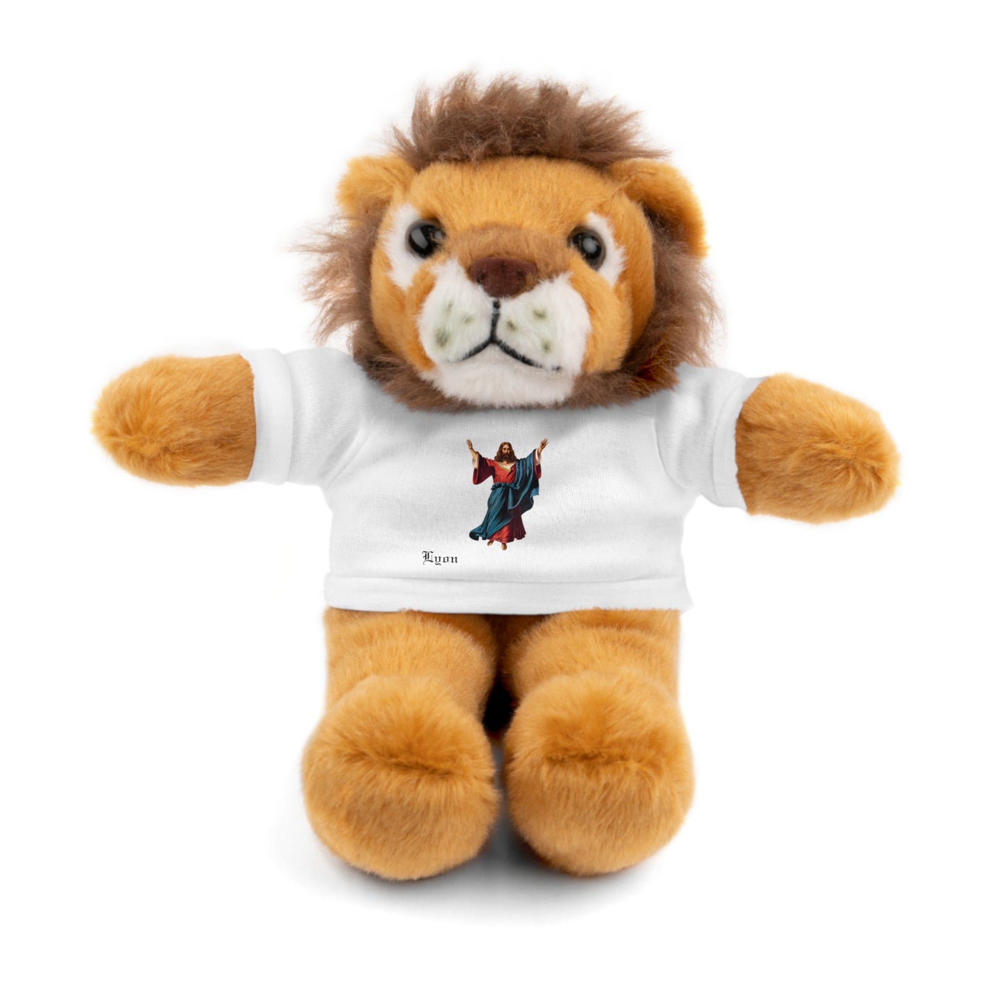 Stuffed Animals with Christ Jesus Tee