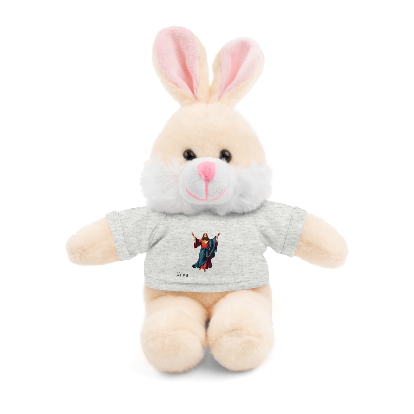 Stuffed Animals with Christ Jesus Tee