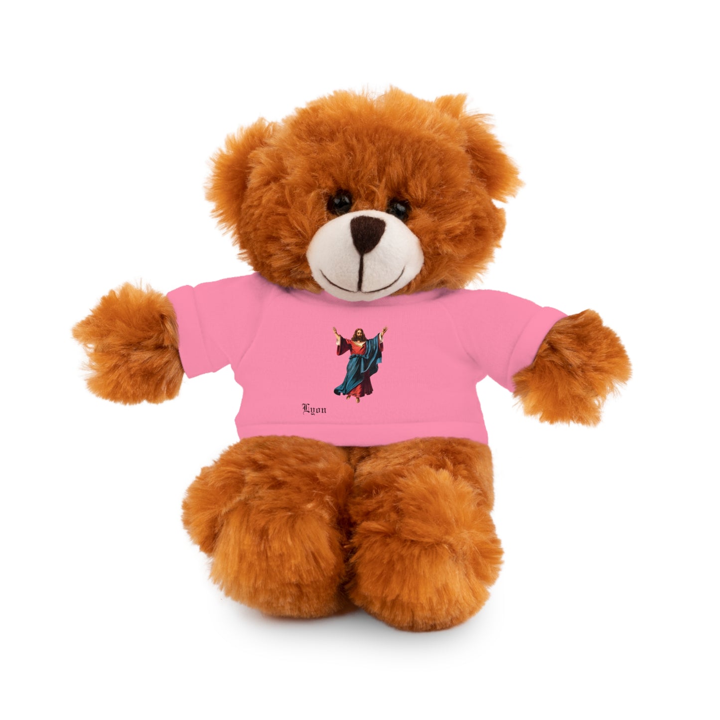 Stuffed Animals with Christ Jesus Tee