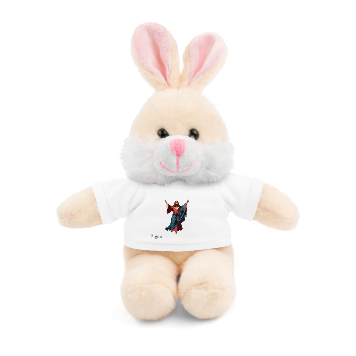 Stuffed Animals with Christ Jesus Tee