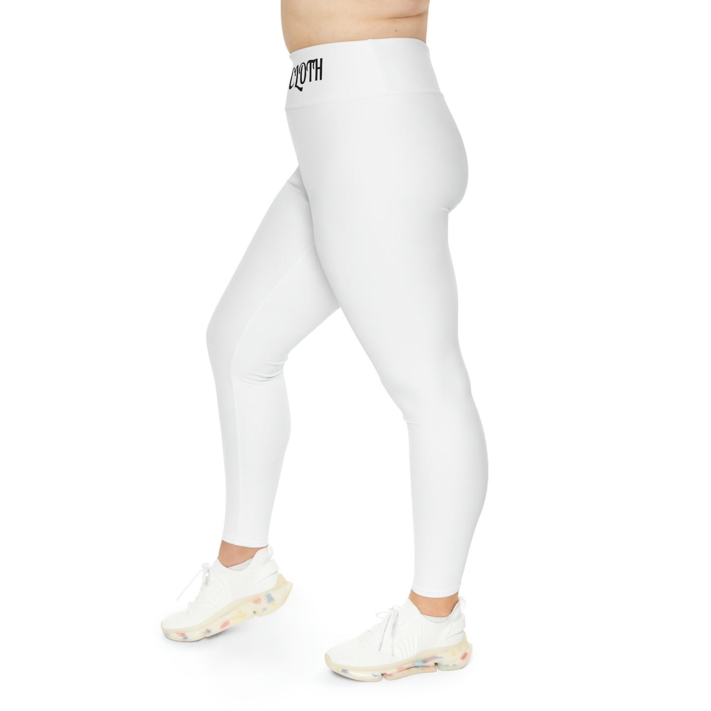 Font Plus Size Leggings