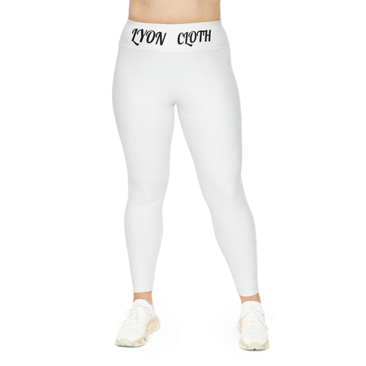 Font Plus Size Leggings