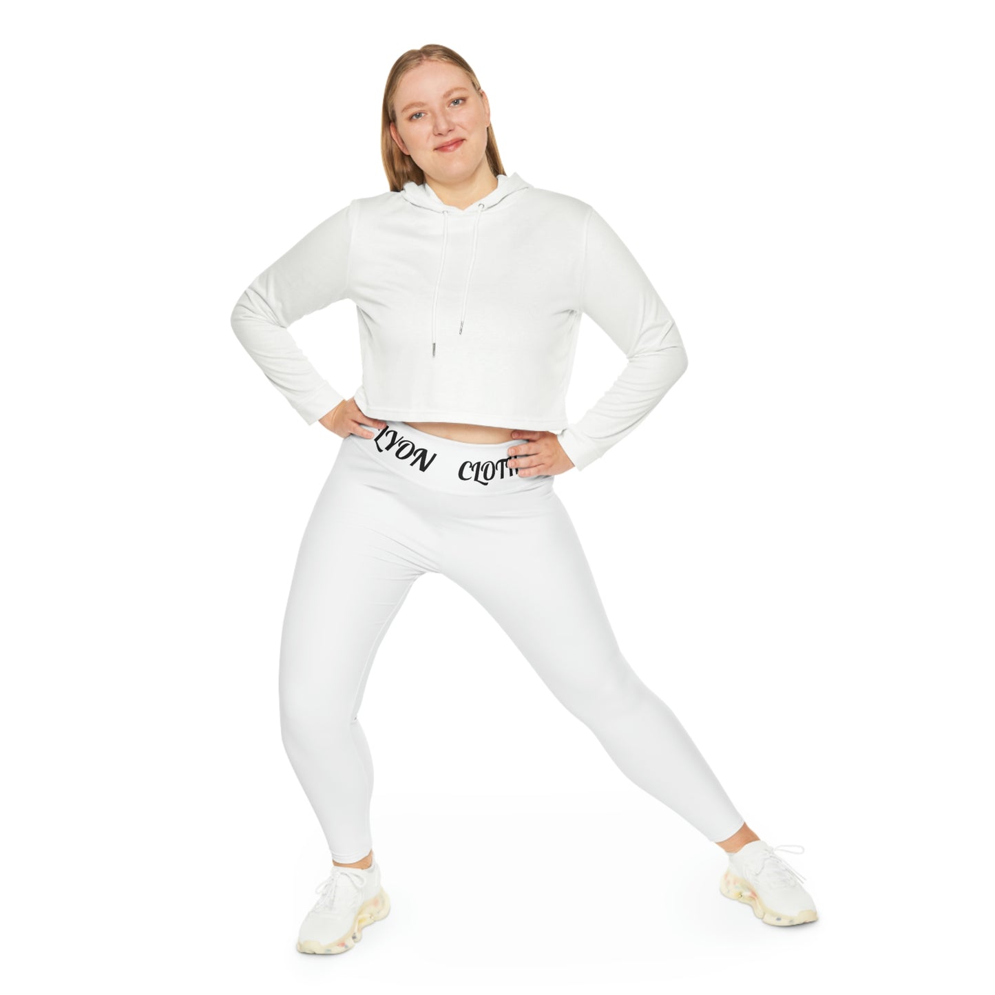 Font Plus Size Leggings