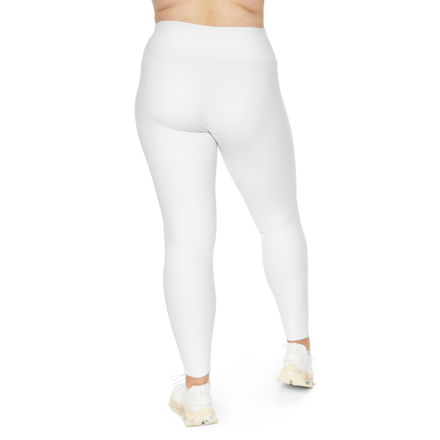 Font Plus Size Leggings