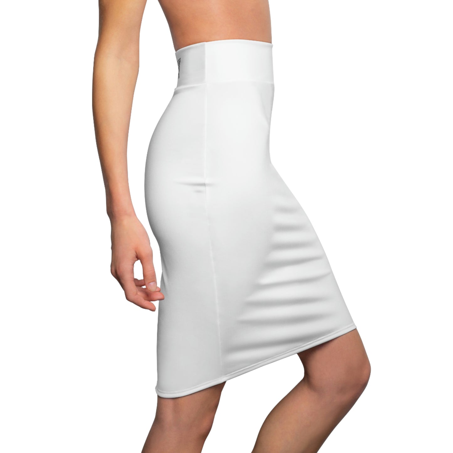 Font Women's Pencil Skirt